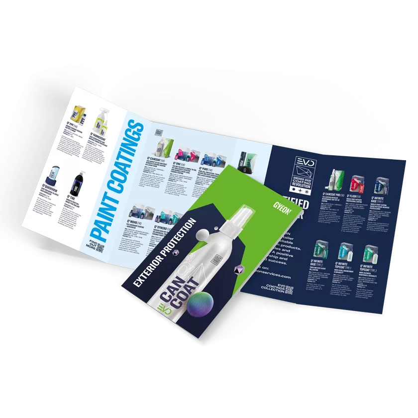 GYEON Exterior Protection leaflet