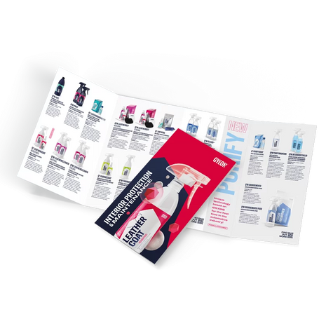 GYEON Interior Protection & Maintenance leaflet